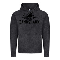 Vintage Black landshark Vintage Hoodie - linhVisuals