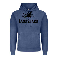 Vintage Denim landshark Vintage Hoodie - linhVisuals
