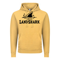 Vintage Mustard landshark Vintage Hoodie - linhVisuals