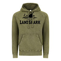 Vintage Olive landshark Vintage Hoodie - linhVisuals