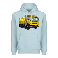 Blue Mist dump truck Premium Hoodie - Artiststas