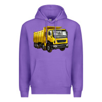 Purple dump truck Premium Hoodie - Artiststas