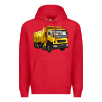 Red dump truck Premium Hoodie - Artiststas