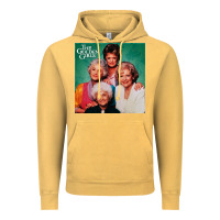 Vintage Mustard golden the girls Vintage Hoodie - linhVisuals