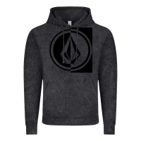 Vintage Black Volcom Style Vintage Hoodie - linhVisuals