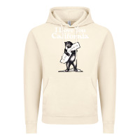 Vintage Artic i love you california bear state hug Vintage Hoodie - linhVisuals