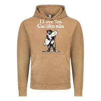 Vintage Camel i love you california bear state hug Vintage Hoodie - linhVisuals