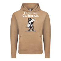 Vintage Coffee i love you california bear state hug Vintage Hoodie - linhVisuals