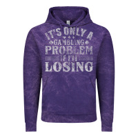 Cloud Purple only a gambling problem if losing Vintage Hoodie - linhVisuals