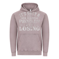 Vintage Zinc only a gambling problem if losing Vintage Hoodie - linhVisuals
