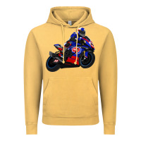 Vintage Mustard Superbike Toprak Razgatlıoğlu Vintage Hoodie - linhVisuals