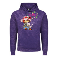 Cloud Purple strawberry shortcake and cat Vintage Hoodie - linhVisuals