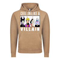 Vintage Coffee chillin like a villain Vintage Hoodie - linhVisuals