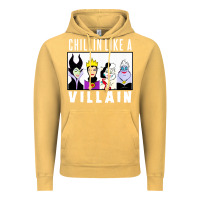 Vintage Mustard chillin like a villain Vintage Hoodie - linhVisuals