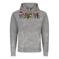 Cloud Rock Believe Christmas Vintage Hoodie - CowhideDigitalArt
