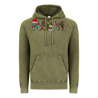 Vintage Olive Believe Christmas Vintage Hoodie - CowhideDigitalArt