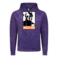 Cloud Purple macgyver Vintage Hoodie - linhVisuals
