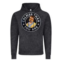 Vintage Black calmer than you are Vintage Hoodie - linhVisuals
