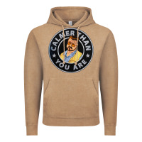 Vintage Coffee calmer than you are Vintage Hoodie - linhVisuals