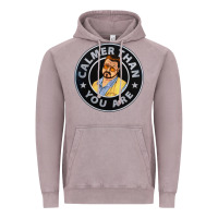 Vintage Zinc calmer than you are Vintage Hoodie - linhVisuals