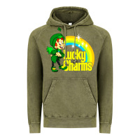Vintage Olive luv lucky charms Vintage Hoodie - linhVisuals