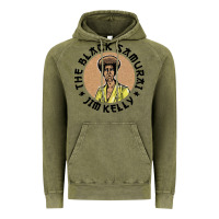 Vintage Olive the black samurai Vintage Hoodie - linhVisuals