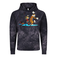 Cloud Black calvin music Vintage Hoodie - linhVisuals