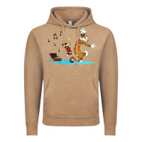 Vintage Coffee calvin music Vintage Hoodie - linhVisuals