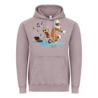 Vintage Zinc calvin music Vintage Hoodie - linhVisuals