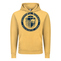 Vintage Mustard Regis University Vintage Hoodie - linhVisuals