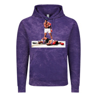 Cloud Purple ali vs liston Vintage Hoodie - linhVisuals