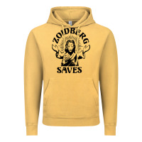 Vintage Mustard zoidberg saves Vintage Hoodie - linhVisuals