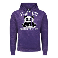 Cloud Purple panda cub fluff you giant panda Vintage Hoodie - linhVisuals