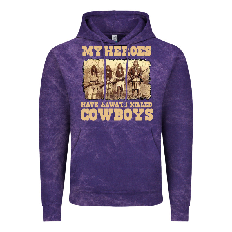 My Heroes Have Always Killed Cowboys Retro Vintage Hoodie by linhVisuals | Teevron