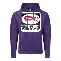 Cloud Purple bullmark Vintage Hoodie - linhVisuals