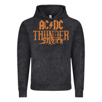 Vintage Black thunderstruck Vintage Hoodie - linhVisuals