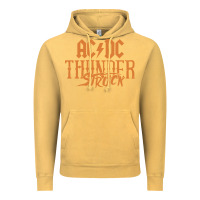 Vintage Mustard thunderstruck Vintage Hoodie - linhVisuals