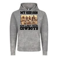 Cloud Rock my heroes have always killed cowboys retro Vintage Hoodie - linhVisuals