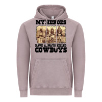 Vintage Zinc my heroes have always killed cowboys retro Vintage Hoodie - linhVisuals