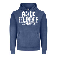 Vintage Denim the thunderstruck Vintage Hoodie - linhVisuals