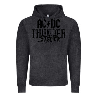 Vintage Black thunderstruck Vintage Hoodie - linhVisuals