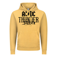 Vintage Mustard thunderstruck Vintage Hoodie - linhVisuals