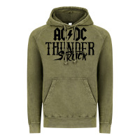 Vintage Olive thunderstruck Vintage Hoodie - linhVisuals