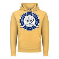 Vintage Mustard Southern New Hampshire University Vintage Hoodie - linhVisuals