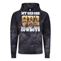 Cloud Black my heroes have always killed cowboys retro Vintage Hoodie - linhVisuals