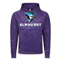 Cloud Purple elmhurst university Vintage Hoodie - linhVisuals