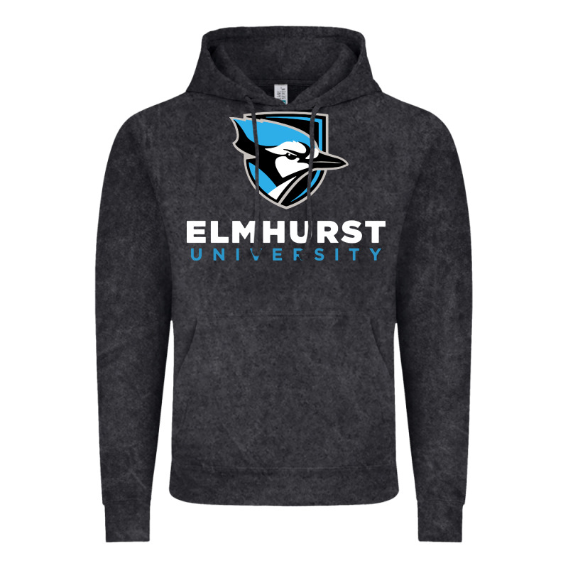 Elmhurst University Vintage Hoodie by linhVisuals | Teevron