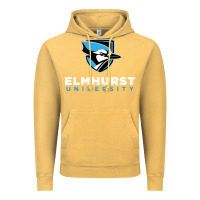 Vintage Mustard elmhurst university Vintage Hoodie - linhVisuals