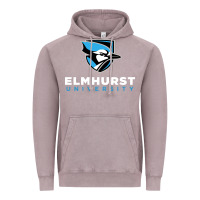 Vintage Zinc elmhurst university Vintage Hoodie - linhVisuals