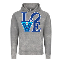 Cloud Rock villanova love Vintage Hoodie - linhVisuals